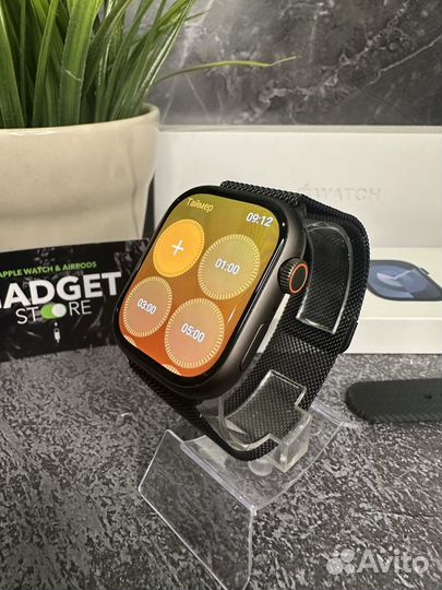 Apple Watch 9 pro 45 mm (Чёрные) Amoled экран