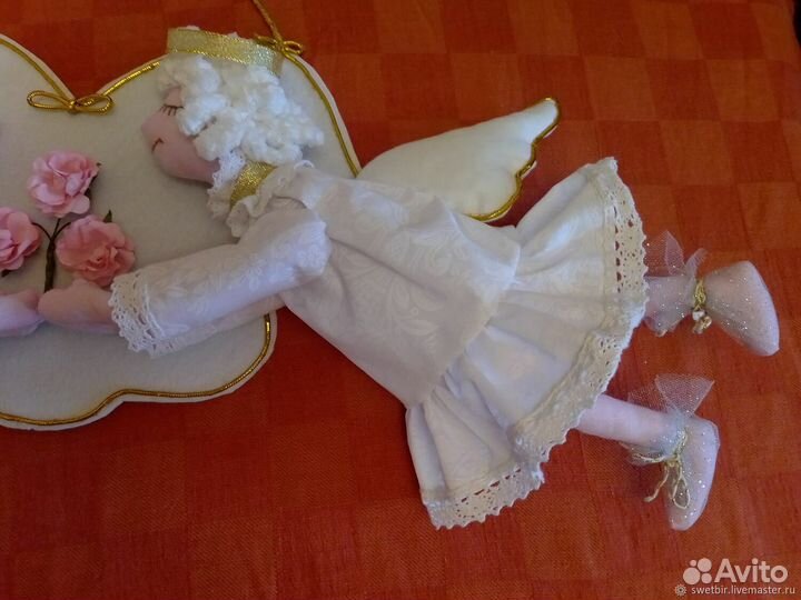 Подарок на свадьбу куклы неразлучники Ангелы