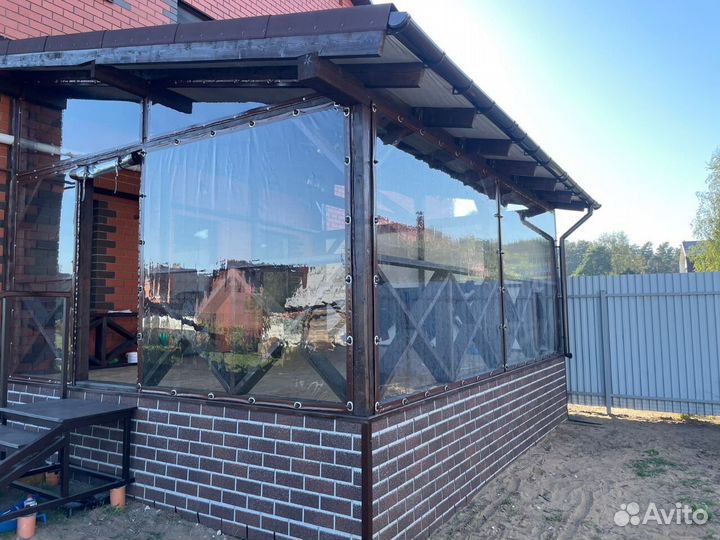 Мягкие окна морозостойкие