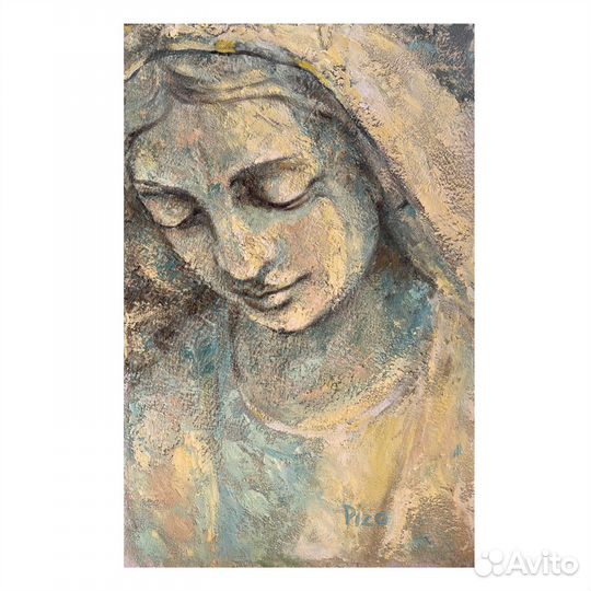 Картина маслом античная, 30/45 см