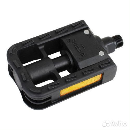 Педали для велосипеда складные 124х69мм, пластик