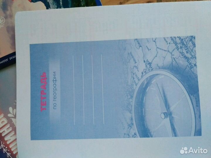 Тетрадь георгафия и литература