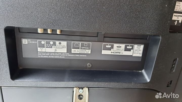 Телевизор Sony bravia KD-55XF9005 на разбор