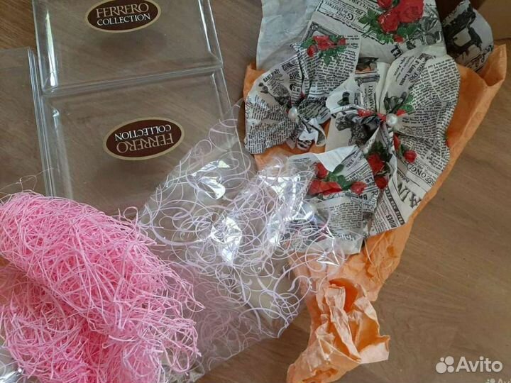 Коробки пустые, упаковочный материал