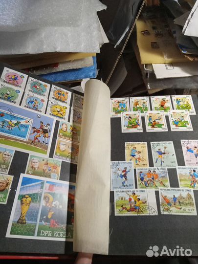 Альбом с марками - Футбол