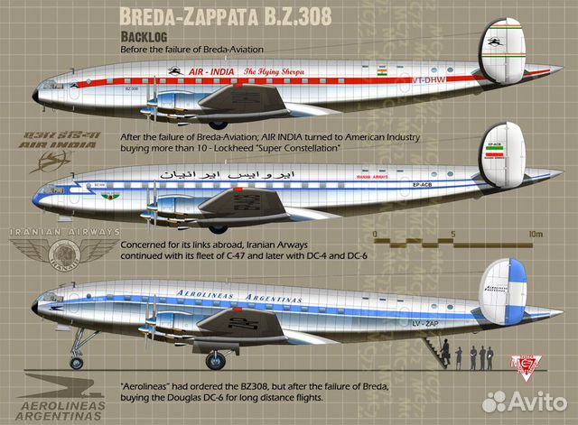 Breda B.Z.308 1/72 3D