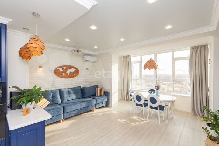 3-к. квартира, 87,5 м², 14/17 эт.