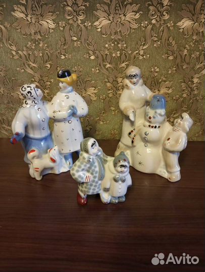Фарфоровые статуэтки СССР