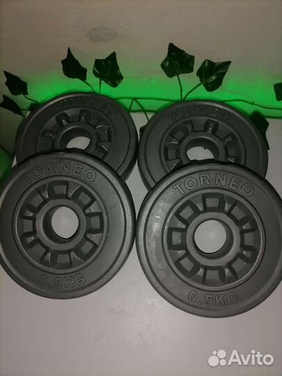 Гантели разборные