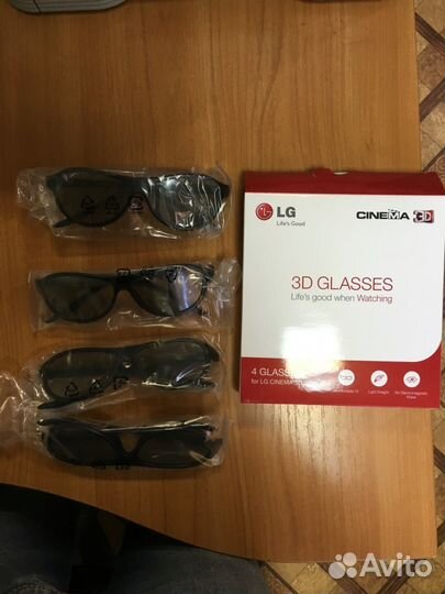 Очки 3D для телевизоров LG