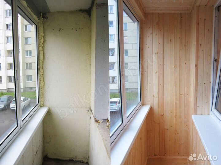 Остекление балконов и лоджий