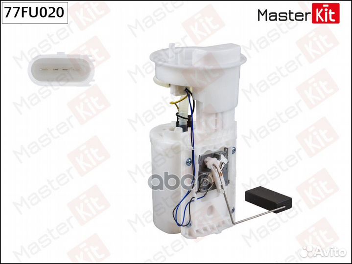 Модуль топливного насоса skoda fabia 06- (4bar