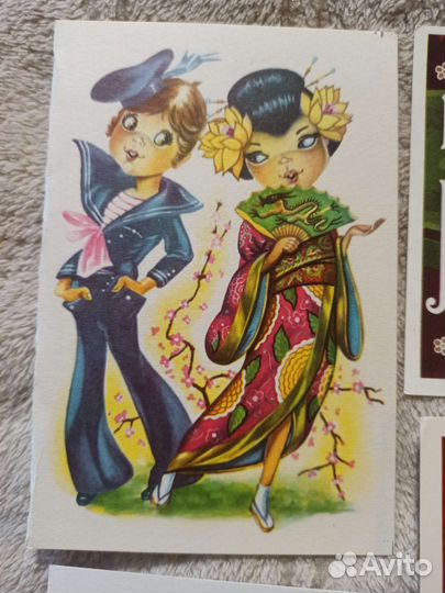 Открытки чистые СССР и позже