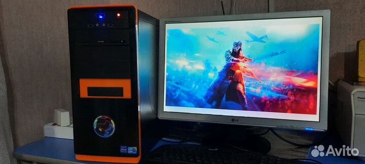 Игровой компьютер intel core i3,4 ядерный