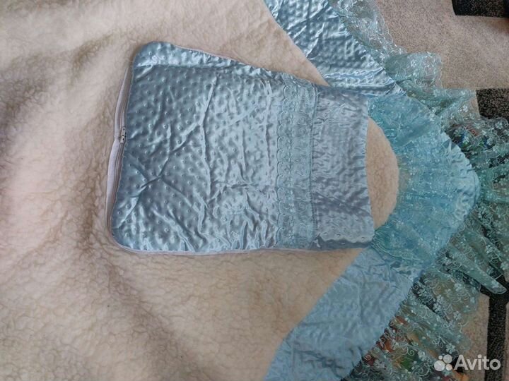 Зимний конверт на выписку