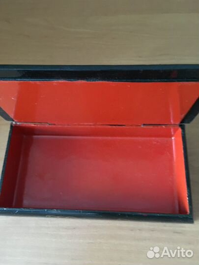 Шкатулка деревянная с росписью