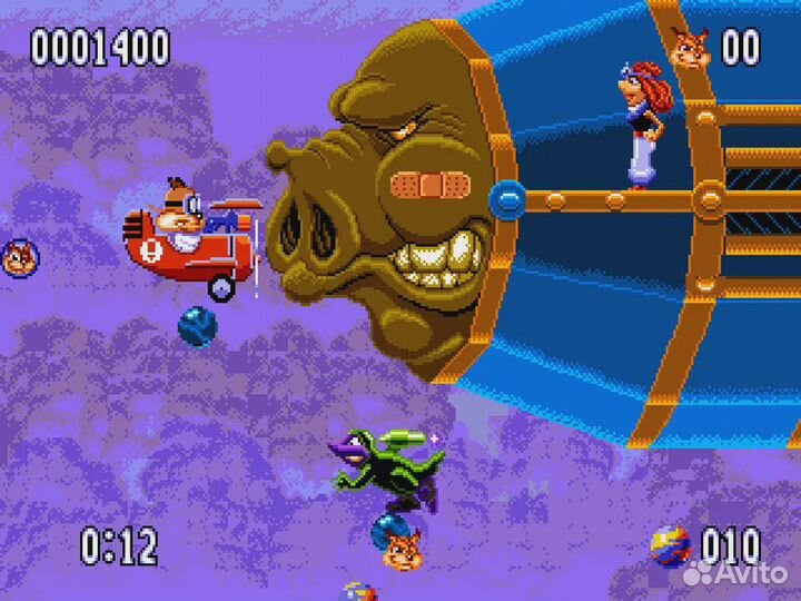 Игра Sega: Bubsy 2