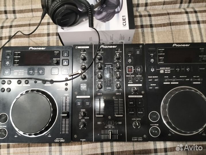 Dj контроллер pioneer cdj 350