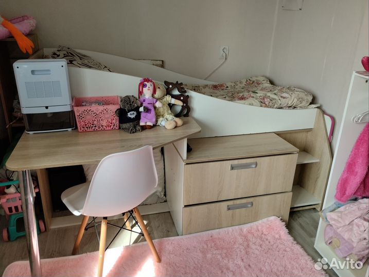 Детская кровать чердак
