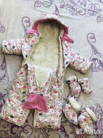 Зимний комбинезон-трансформер 86