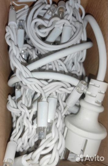 Светодиодная гирлянда для фасада дома