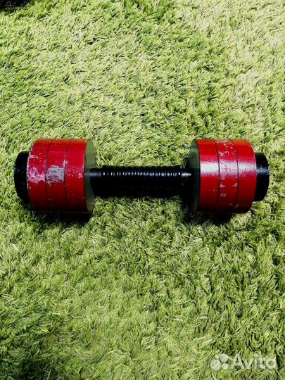 Гантеля разборная