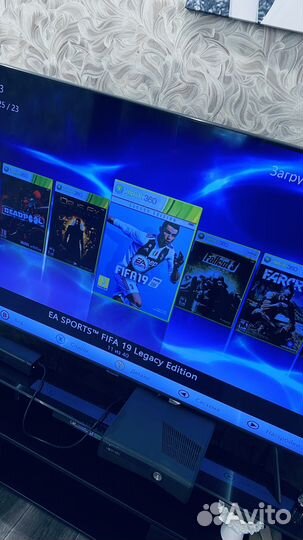 Xbox 360 прошитый + 40 игр