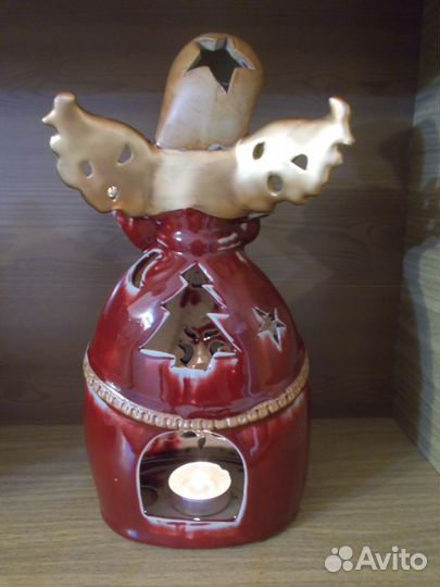 Статуэтка-подсвечник Ангел с лирой