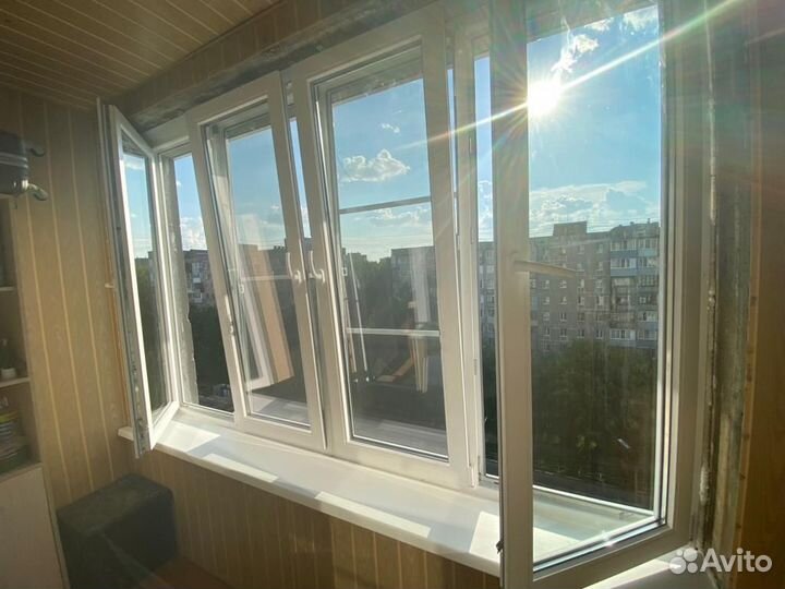 Пластиковые окна и балконы под ключ в Рязани