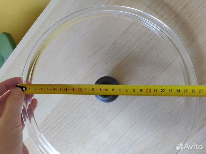 Крышка стекло 26 см