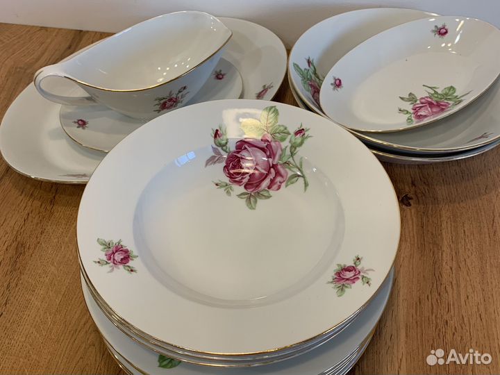 Сервиз столовый Чехословакия