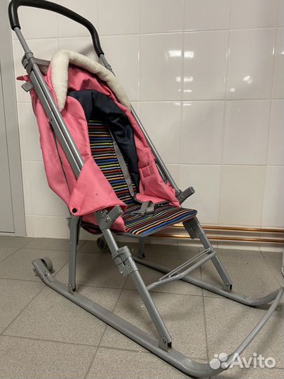 Коляска санки