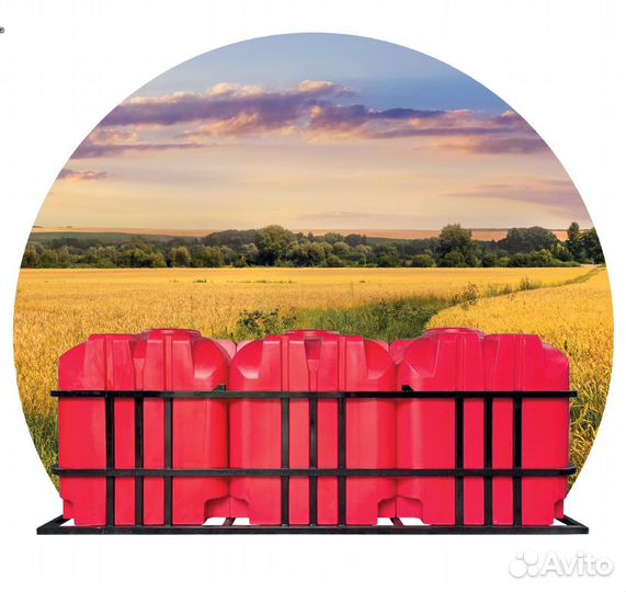 Транспортные кассеты для перевозки жидких удобрени