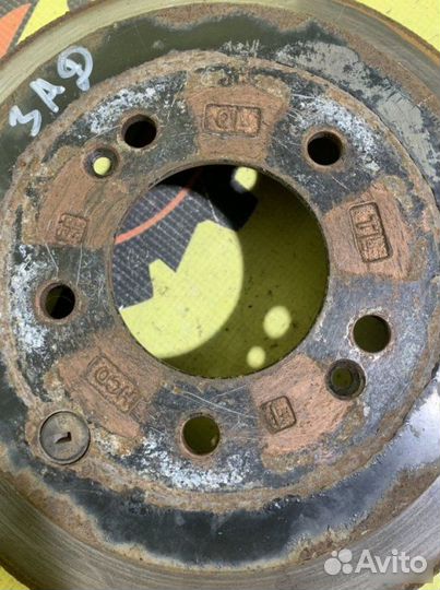 Тормозные диски заднее Kia Sportage 4 QL