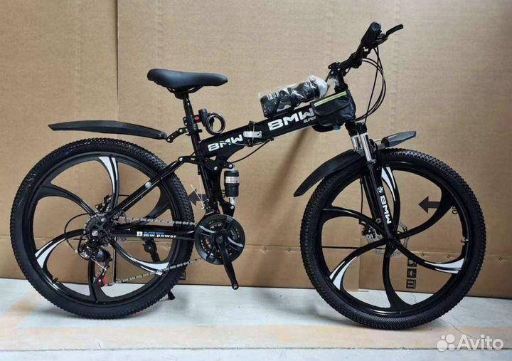 Велосипед на литых дисках