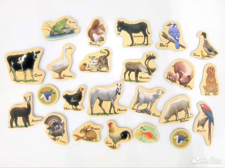 Развивающие деревянные игрушки