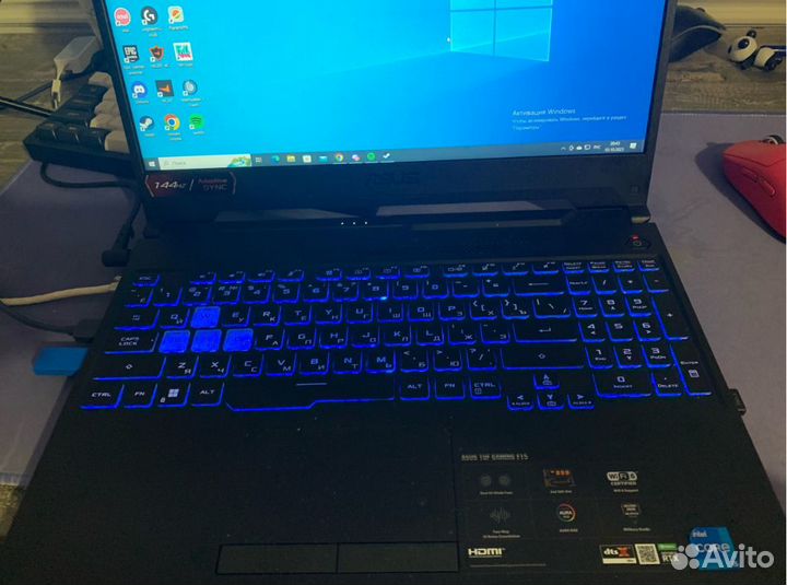 Игровой Ноутбук asus tuf gaming f15