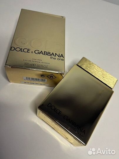 Духи Dolce Gabbana The One For Men Gold Intense