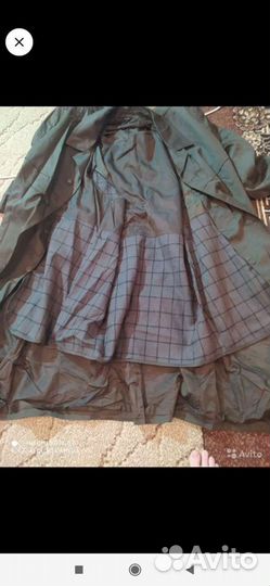 Плащ мужской военный