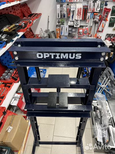 Пресс-рама под бутылочный домкрат Optimus 12 т