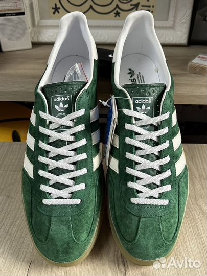 Кроссовки adidas Gazelle Indoor Forest Green 46eur