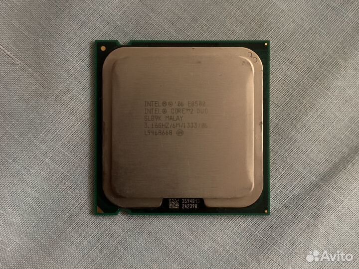 Процессор intel E8500