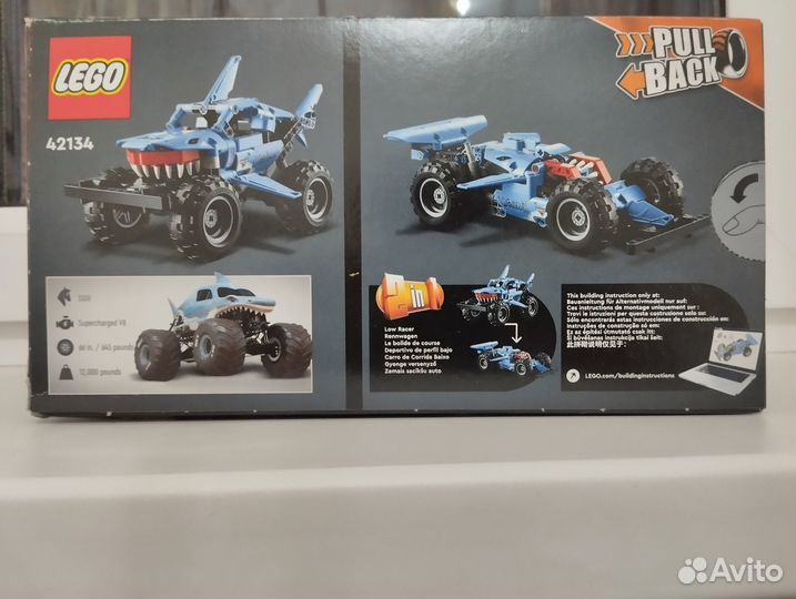 Lego Technic 42134 Monster Jam Megalodon