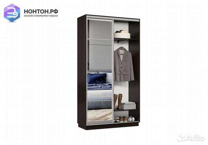 Прихожая-купе Агена мини венге