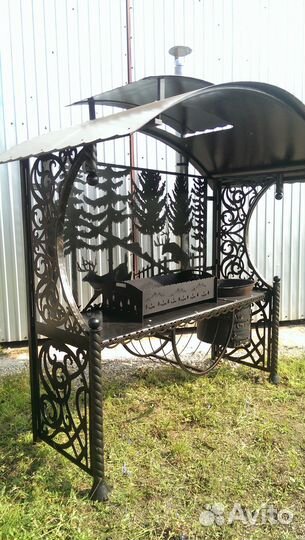 Мангальный комплекс барбекю, печи