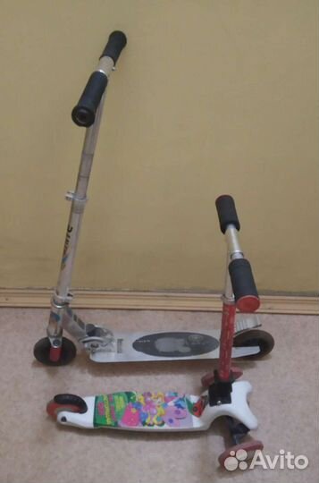 Самокаты, ролики и детали