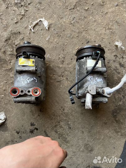 Компрессор кондицинера форд фокус 2 1,6 бензин