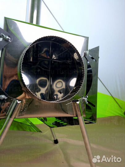 Печь туристическая Пошехонка Малая на 15 л. c 3Д э