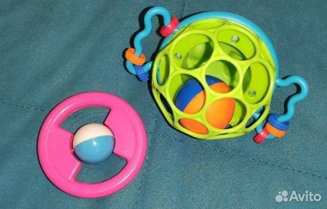 Развивающие игрушки 0+, посуда, пакетом