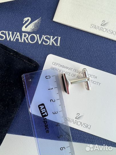 Запонки swarovski новые